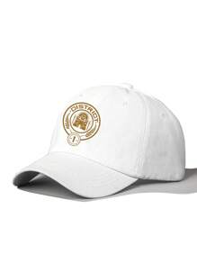 The Hunger Games X SHEIN Letter Graphic White Fashionable Baseball Cap - White - View 2