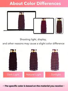 99J Burgundy Crochet Human Hair For Boho Braids 100g/Pc Red Deep Wave Bulk Human Hair For Knotless Braids 12A 100% Unprocessed Brazilian Virgin Hair Extensions Bulk Bohemian 18-22 Inch Halloween Costumes