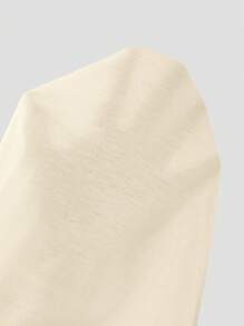 Rina Fox 女士字母与数字印花长袖休闲 T 恤 - 杏色 - 查看 7