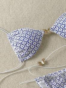 Swim Mod Set di bikini sexy con stampa integrale per donna