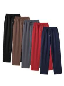 Pantaloni casual di colore unito da donna, adatti per l'estate