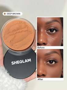 SHEGLAM Baked Glow Setting Powder-Deep Brown Oil Control Loose Setting Powder Translucent Pore-Less Flawless Smooths Fine Lines Glowy Powder Christmas Winter Powder Graduation Birthday Holiday Summer Fall Autumn Y2K Fancy Fashion Women Makeup Cosmetic Party Beach Travel Camping Outdoors School Campus Trip Festivals Decor Gift Present Rose Girl Cosplay Best Color Charm Vibe