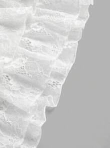 Girlism Tween Girls Skirts White Lace Ruffle Hem Mini Skirt,Valentine Day,Vacation Outfits Woman,Club Outfits White Skirt Tween Kids White Skirt White Ruffle Skirt Little Girls White Skirts Tween Girls Clothing Summer Skirt,Summer,Y2k,Vacation,Streetwear,Holiday,New Years