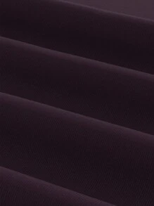 Opulessa Women's Burgundy Solid Color Knit Backless Dress, Metal Bucket Gathered Umbrella Hem Maxi Dress, An Elegant Dress Suitable For Festivals, Weddings, Birthdays, Graduation Seasons, Tight Dress, Fall Dresses For Women,Christmas Clothes,Halloween Clothes Women , Date Night Outfits Women,Wedding Guest Dresses ,Wedding Guest Dress Elegant,For Autumn And Winter - Burgundy - View 4