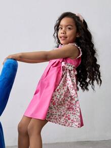 Maija Kids Maija Kids Fetă tânără, lejer, mozaic, rochie florală