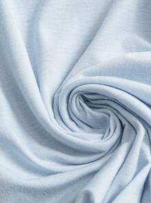 SHEIN LUNE 女士 3D 花卉装饰短袖 T 恤，优雅夏日