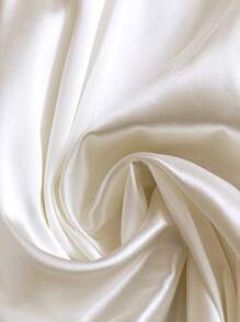 Franclia 女式优雅收腰荷叶边下摆白色夏季连衣裙