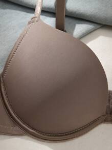 DesireSculpt 1 pièce Soutien-gorge confortable sans armatures pour femmes - Taupe - Voir 3