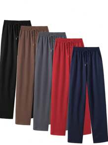 Pantaloni casual di colore unito da donna, adatti per l'estate