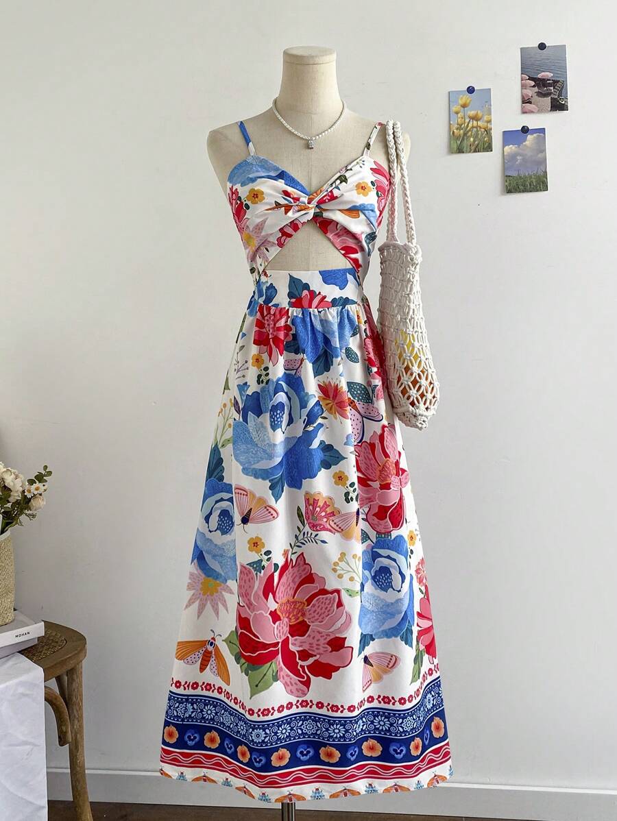 Soleia 复活节服装女装波西米亚风女装挤奶女工连衣裙女装狂欢服装复活节毕业礼服女装夏季服装夏季复活节连衣裙女装度假服装女装时尚中长连衣裙，适合夏季 - 彩色 - 查看 1