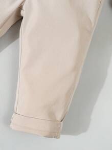 SHEIN Conjunto formal de 2 piezas para niño bebé, chaleco y pantalones (camisa no incluida) - Albaricoque - Ver 7