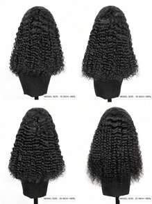 ALL READY WIG 高密度定制深波浪全效假发，预漂白，预拔，预剪蕾丝融化蕾丝前部 6x4 无胶闭合假发，真人发质，自然氛围 9AM HAIR - SNatural - 查看 6