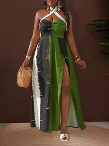 Slaydiva 大码女士西装休闲日常连衣裙、简约时尚