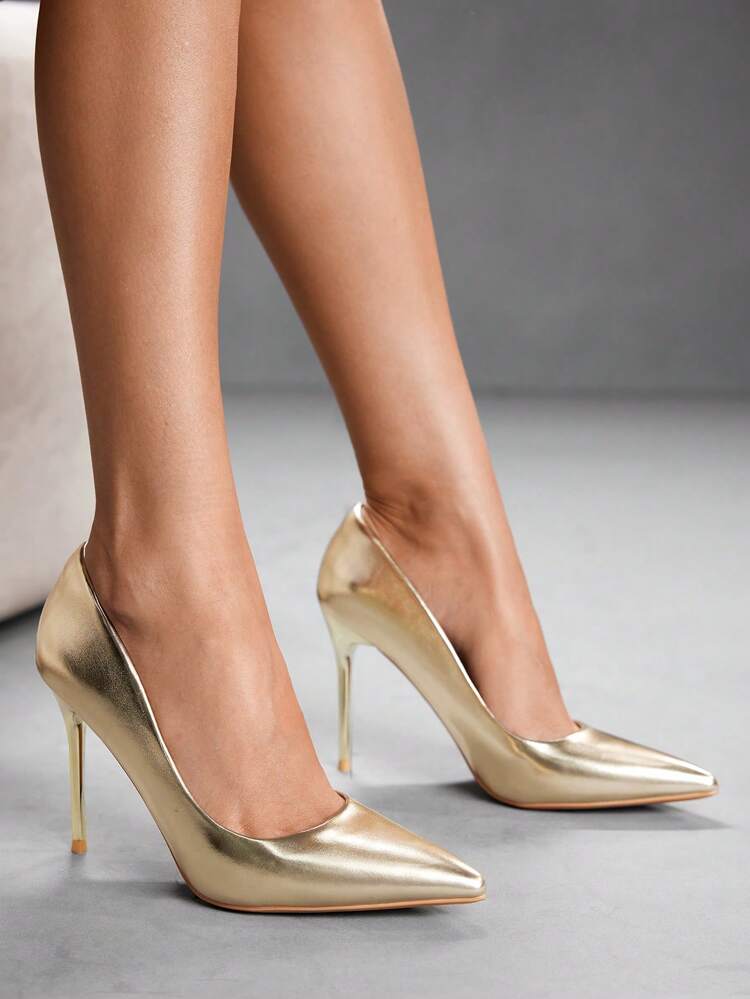 CUCCOO SZL Women's Classic High Heel Pumps For Christmas Spring Shoes