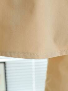 2pcs/Set Girls Summer Elegant Puff Sleeve Shirt & Pants Set