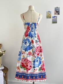 Soleia 复活节服装女装波西米亚风女装挤奶女工连衣裙女装狂欢服装复活节毕业礼服女装夏季服装夏季复活节连衣裙女装度假服装女装时尚中长连衣裙，适合夏季 - 彩色 - 查看 2