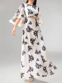 Heiryn Women's Long Dress, Minimalist & Stylish Design, Suitable For Summer - Multicolor - View 6