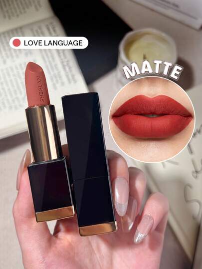 Rouge à LèVres Matte Allure-Love Language 20 Couleurs Rouge à LèVres Longue Tenue Rouge à LèVres Doux Et Velouté à Haute Teneur En Pigments Rouge à LèVres Rouge Marque Beauté Visage Maquillage CosméTique Pour Femmes Filles Parfait Pour Hiver IdéAl Pour Y2K ÉLéGant Mode Adapté Pour Anniversaire Xmas Cadeau FêTe PrêT Meilleure Couleur