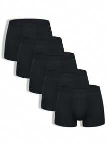 Manfinity Underwear&Sleepwear Basics Biancheria intima da uomo di colore unito alla moda, adatta per l'estate