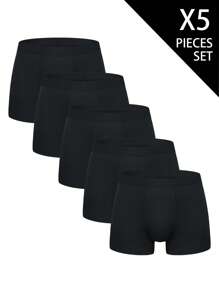 Manfinity Underwear&Sleepwear Basics Biancheria intima da uomo di colore unito alla moda, adatta per l'estate
