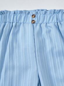 3pcs/Pack Girls Casual & Comfy Wide-Leg Pants, Suitable For Spring And Autumn - Multicolor - View 5