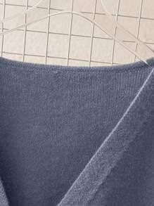 Calvaya Gilet long unicolore pour femmes, simple et , convient pour le printemps et l'automne