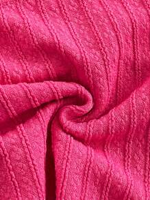 Soleia 时尚性感吊带系带扭纹下摆开衩露背吊带背心 - 中紫紅色 - 查看 7