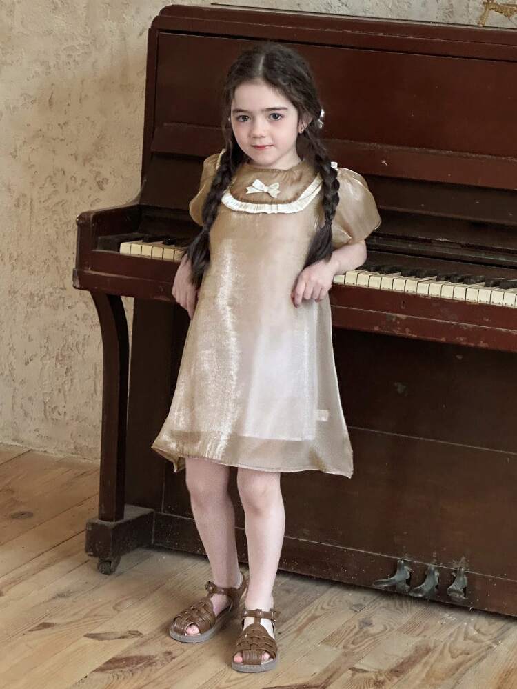Young Girl Casual Dress, Fall