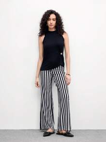 CUCCOO BIZCHIC Women Strappy Pointed Toe Flat Sandals For Christmas - Black - View 10