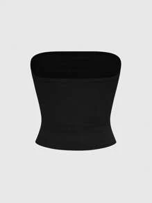 ROMWE Kawaii Damen süßes bedrucktes grafisches Schwarzes T-Shirt