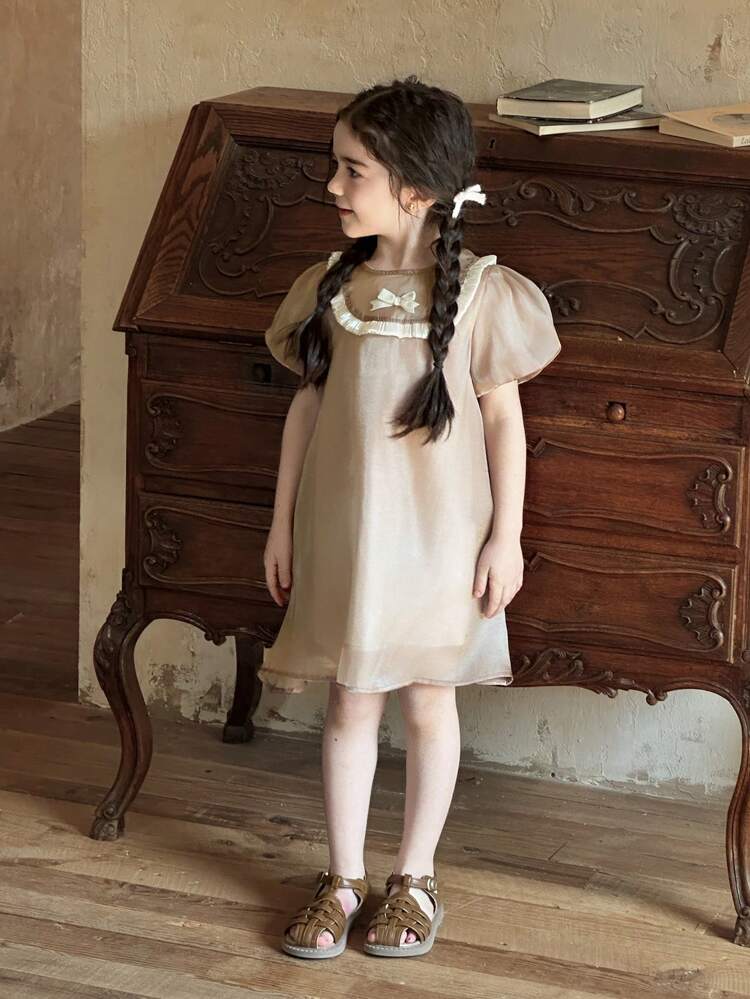 Young Girl Casual Dress, Fall
