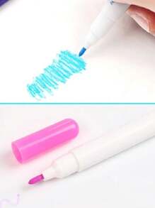 Bút xóa được Mực hòa tan trong nước Bút đánh dấu vải Bút thêu chữ thập Bút xóa được nước Dụng cụ may chần bông - Nhiều màu - Xem 3