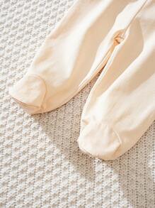 Cozy Pixies 5 Pieces Baby Girl Knitted Soft Bodysuit, Hat, Pants And Bib Gift Set