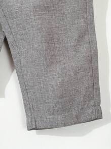 Souflis Souflis Set de 3 piezas de traje de caballero para niño - Chaleco de doble botonadura + Pantalones casuales + Pajarita negra, excluyendo la camisa, de moda, elegante y con estilo, tela cómoda, adecuado para primavera/otoño, perfecto para uso diario, fiestas, bodas, bautizos, actuaciones y eventos