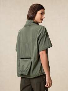 OutZeal OutZeal Women's Casual Zipper Front Stand Collar Waterproof Outdoor Jacket For Hiking