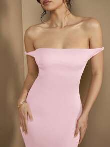 Silquee Knitted Off Shoulder Summer Dress,Semi Formal Dress,Prom Dress ,Casual Summer Dress,Dresses Graduation,Mother Day Dress Orange Dress In Womenbodycon Long Dress