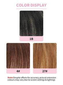 Virgin Human Hair Topper Dark Brown Top Hairpiece Air Bangs Straight Bangs Without Sideburn For Women Brown Color - S4 - View 8