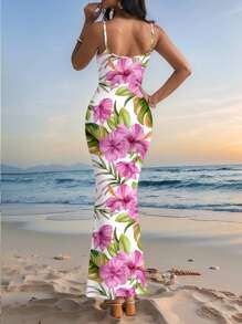 Glamance Bianca Prates Blumenkleid für Frauen, Frühlingsoutfits für Frauen, bescheidene Kleider für Frauen, Frauenkleid, Sommeroutfits für Frauen, kurze Frauenkleider, Schulanfang, sexy Boho, geeignet für Ausgehen, Hawaii-Outfits für Frauen