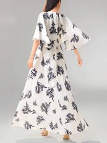 Heiryn Women's Long Dress, Minimalist & Stylish Design, Suitable For Summer - Multicolor - View 5