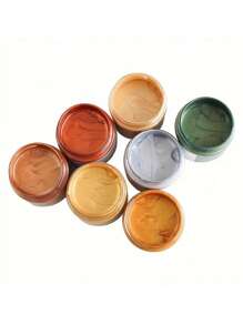 SHEIN Peinture acrylique métallique dorée 3,38oz/100ml, imperméable et résistante à la décoloration pour la coloration de statues, la peinture manuelle sur vêtements, les graffitis. Pigments pour la rentrée scolaire, fournitures scolaires