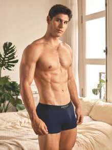 5pcs/Set Men's Boxer Briefs, Breathable Everyday Underwear, Suitable For All Seasons - Multicolor - View 3