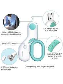 PETSIN Blue Minimalist Pet Grooming Electric Device - Blue - View 2