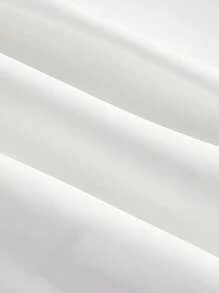 SHEIN MOD Plus Size White Spaghetti Strap Dress With Bow Back Decor, Formal Event Dress,Women's White Backless Bow Tie Long Dress, Summer White Dress,Graduation Dress, Brunch Outfits For Women Flowy Dress,Corset Dress - White - View 4