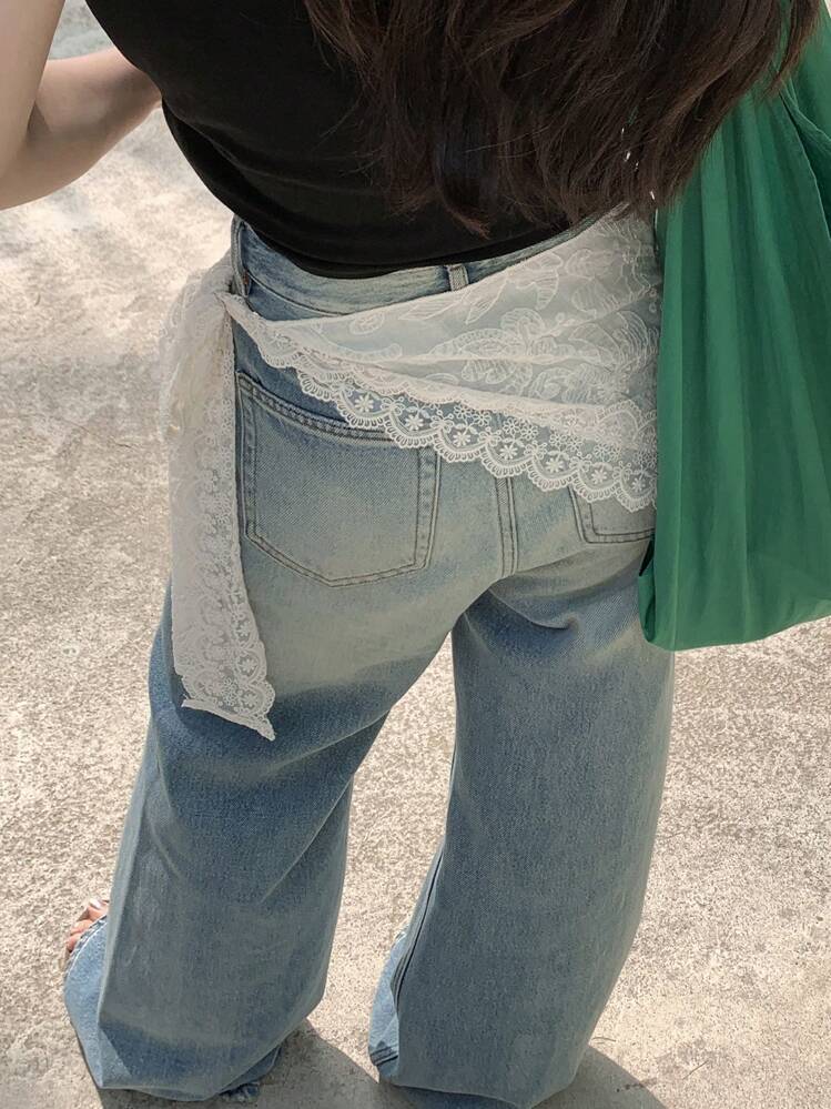 DAZY Nouvelle mini-jupe femme douce et décontractée pour la plage en été - Blanc - Voir 2