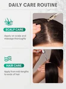 SHEGLAM HAIR Rosemary Hair And Scalp Oil -15ml/0.5Fl Oz,Hair Care Essential Oil,Rosemary Hydrating Oil Serum,Balance Scalp Sebum,Soothe Dry Scalp,Increase Shine & Elasticity,Nourish Hair Follicles,Enriched With Rosemary Oil,Macadamia Seed Oil And Grapeseed Oil Suitable For People With Sensitive Scalp And Dandruff Makeup Beach Y2k Travel Camping School Cosplay Gift Campus Fashion