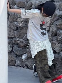 DAZY Tween Girl Denim Jeans Fall,Winter - Army Green - View 2