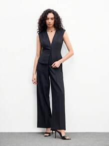 CUCCOO BIZCHIC 女士尖头黑色细高跟鞋 9CM 高跟凉鞋，性感夏季礼服婚礼情人节派对镂空露趾鞋 - 黑色 - 查看 2