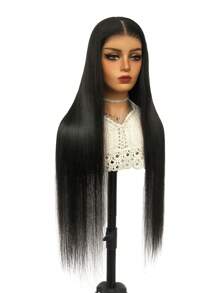 TrueHD 9am Hair Store Wear & Go 6*4 高清蕾丝免胶预拔毛自然发际线直发 180% 8-16 英寸波波头 18-30 英寸长发 高清蕾丝闭合假发 自然黑 高品质时尚假发 新手友好 旅行必备 免胶前额假发 编织真人发 度假必备 情人节真人发蕾丝假发 自然免胶假发 浪漫约会女士假发 - SNatural - 查看 5