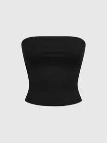 ROMWE Goth 暗黑哥特风花卉花园嬉皮士叶子蛇月亮印花棉质吊带背心 - 黑色 - 查看 2