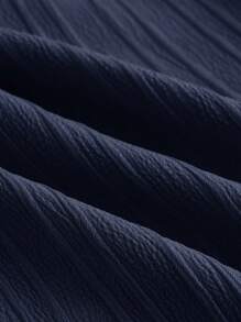 SHEIN Essnce Bộ 3 quần dài mùa hè cho nữ, quần ống rộng buộc eo màu trơn, quần thường ngày rộng rãi - Nhiều màu - Xem 11